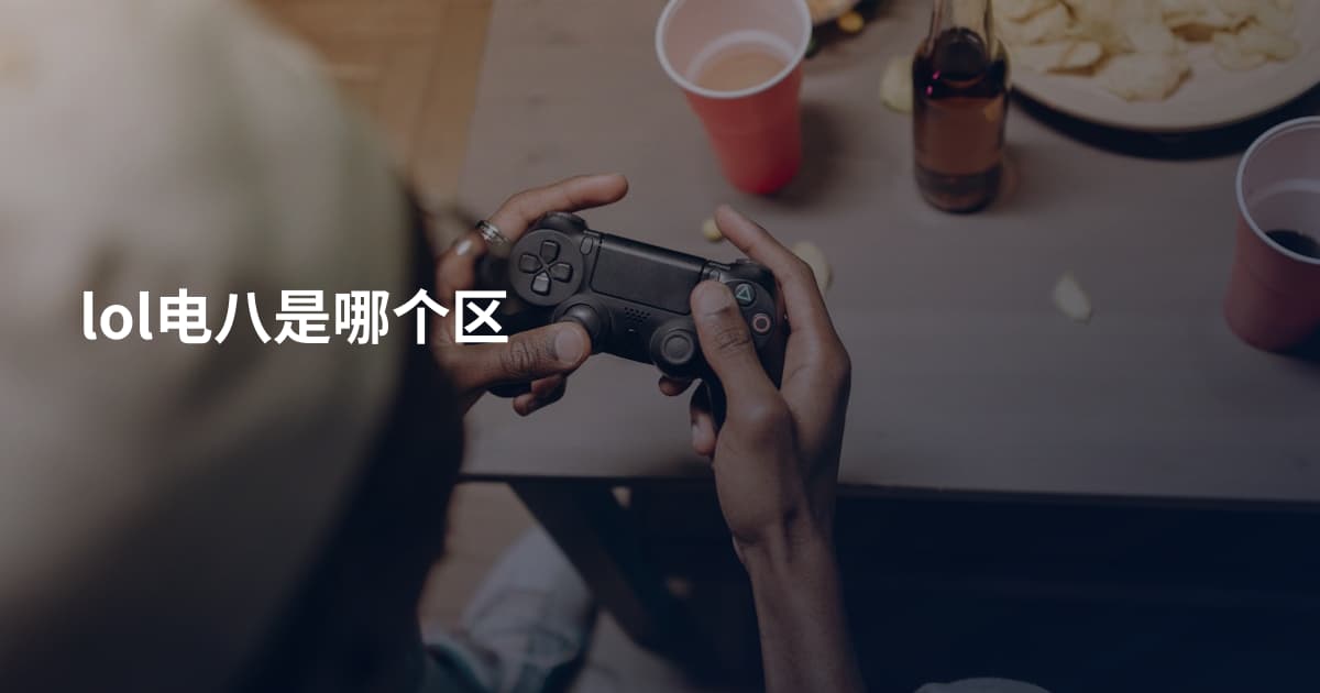 lol电八是哪个区