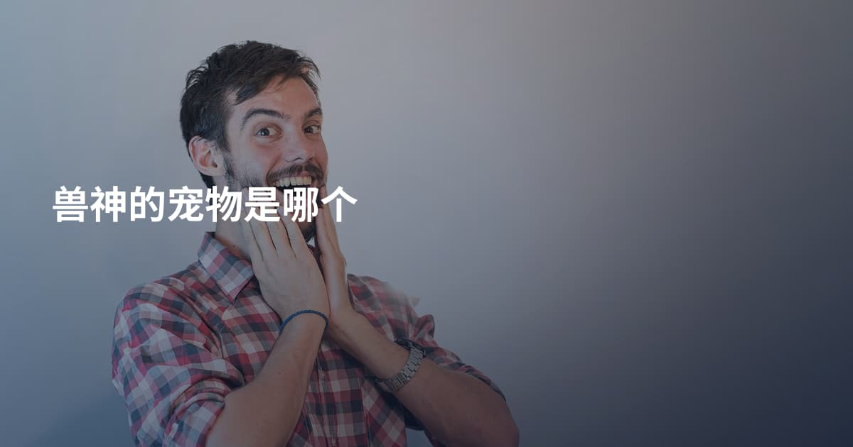 兽神的宠物是哪个