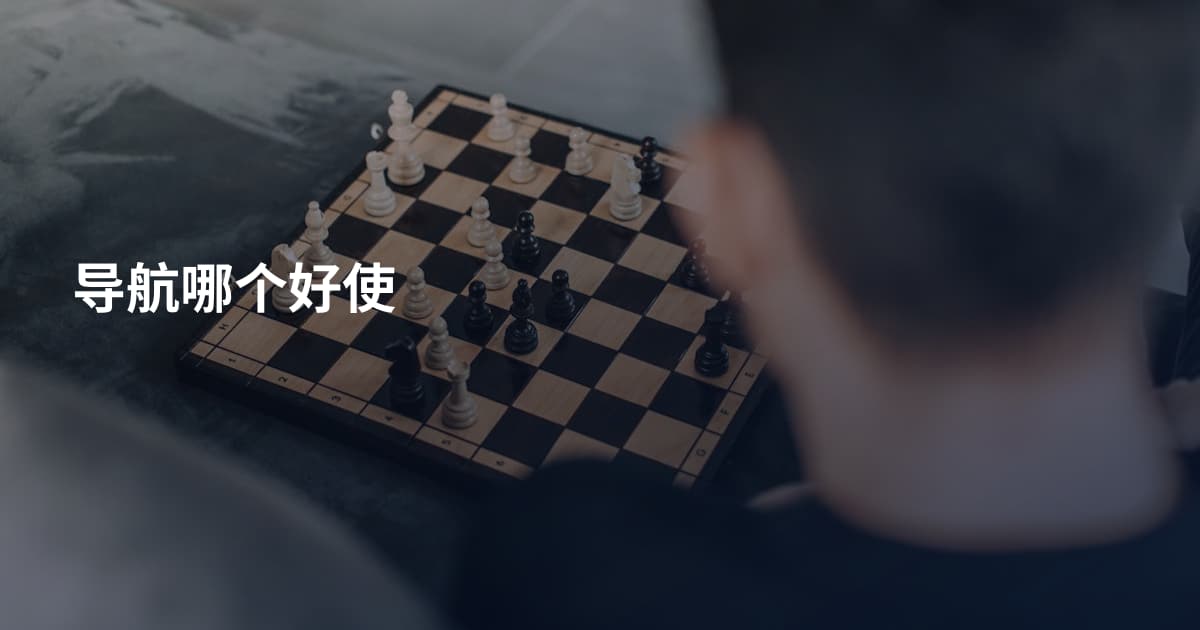 导航哪个好使