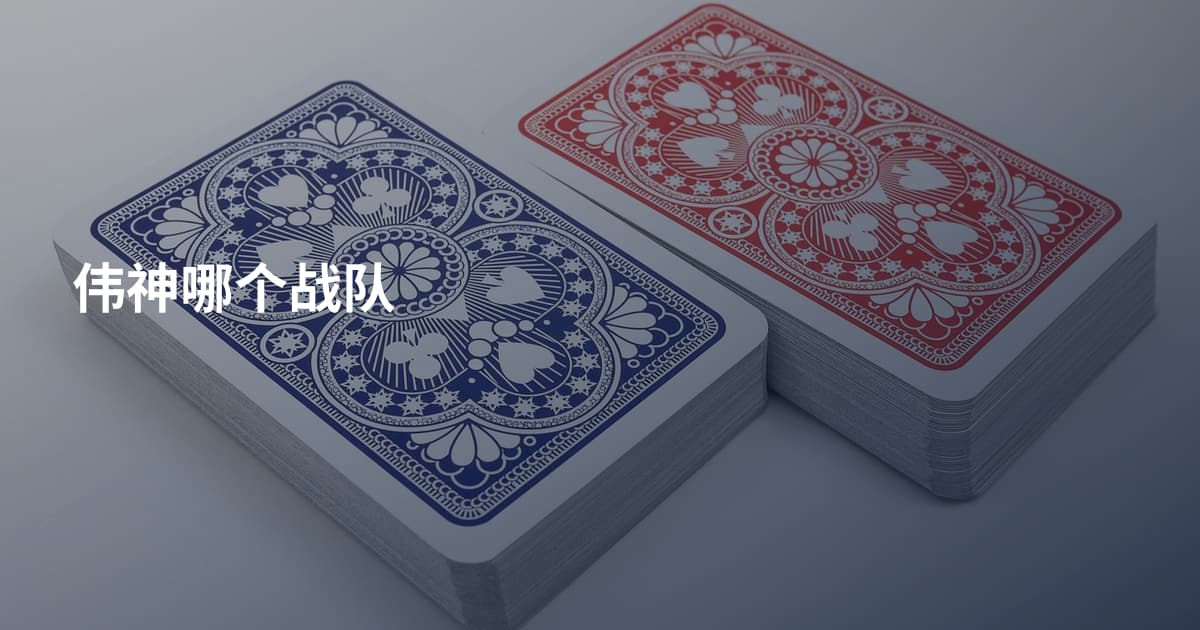伟神哪个战队