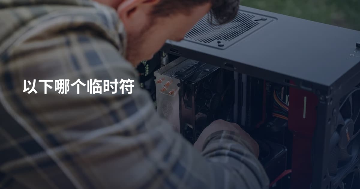 以下哪个临时符