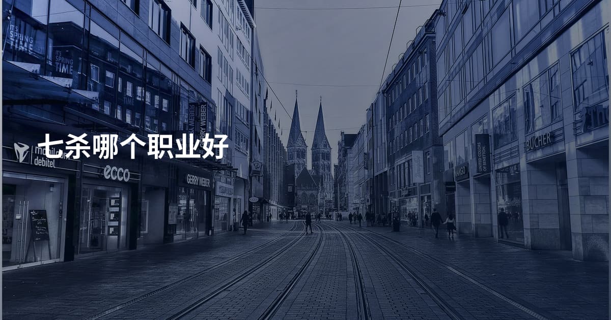 七杀哪个职业好