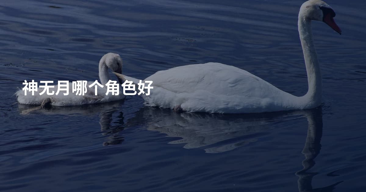 神无月哪个角色好