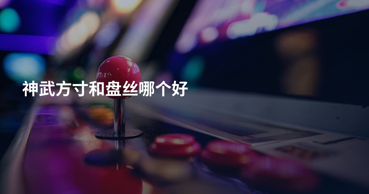 神武方寸和盘丝哪个好
