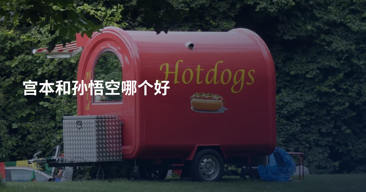 宫本和孙悟空哪个好