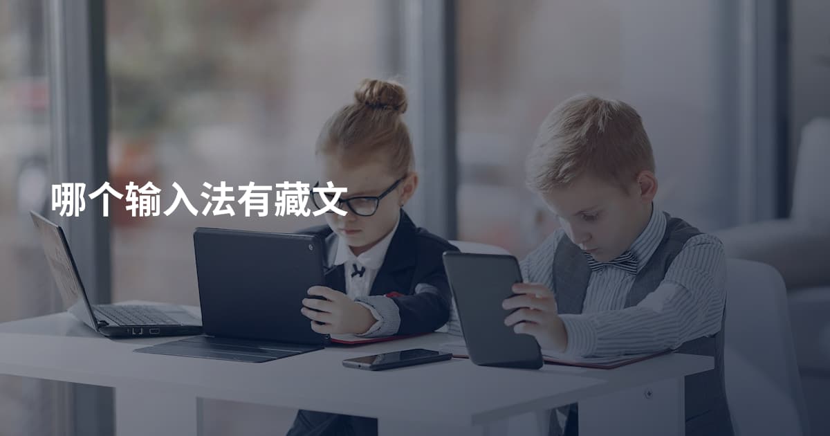 哪个输入法有藏文