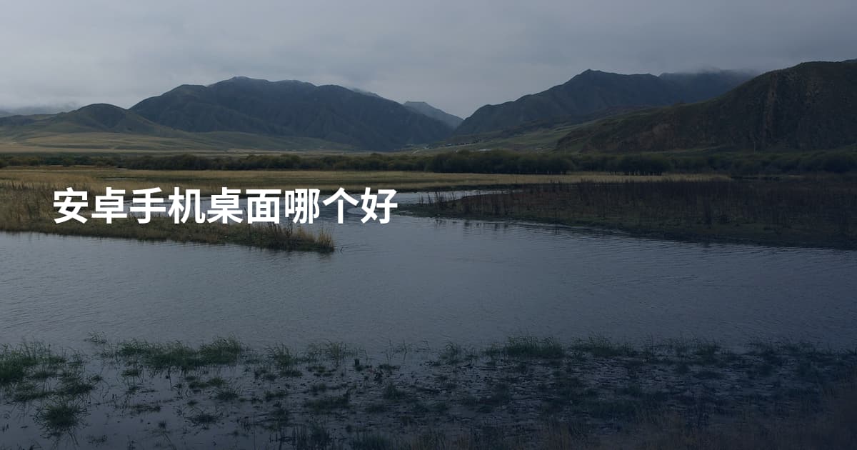安卓手机桌面哪个好