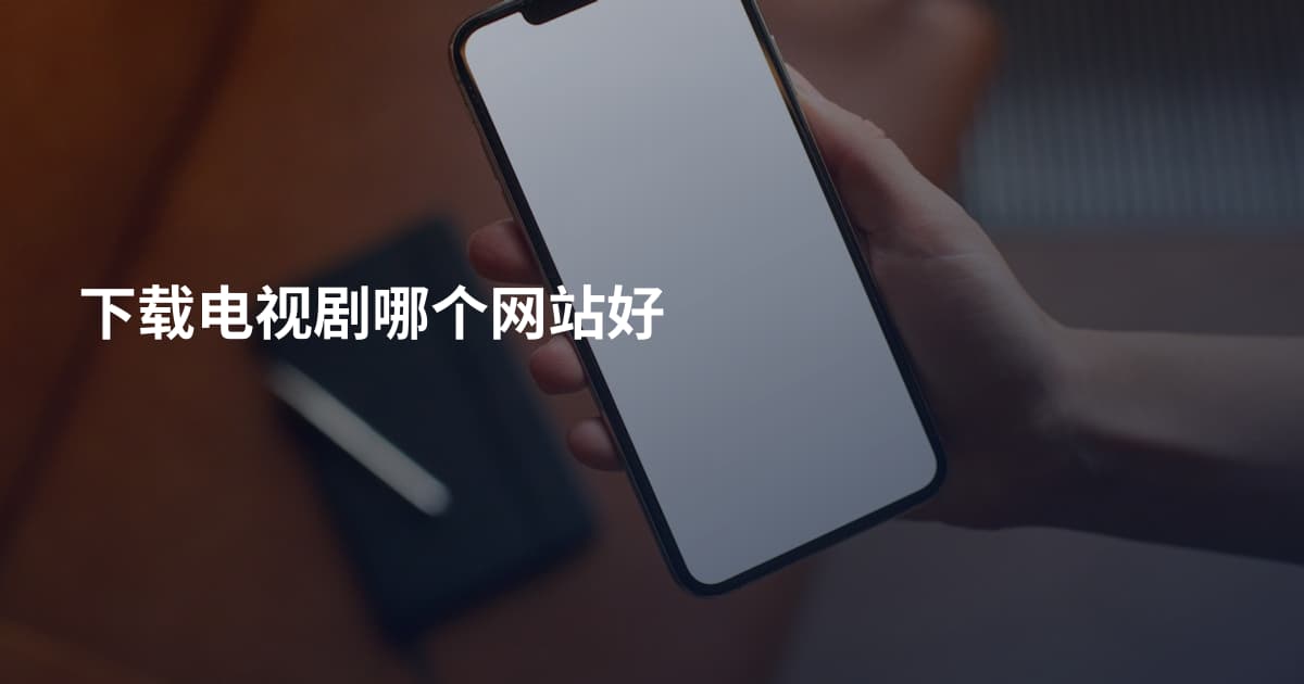 下载电视剧哪个网站好