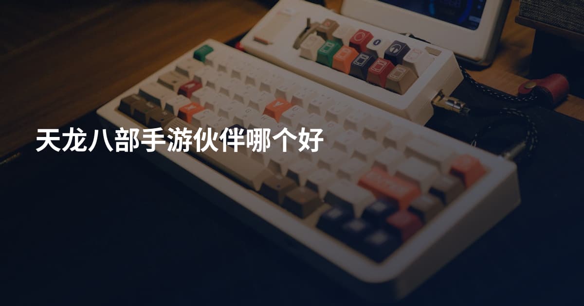 天龙八部手游伙伴哪个好