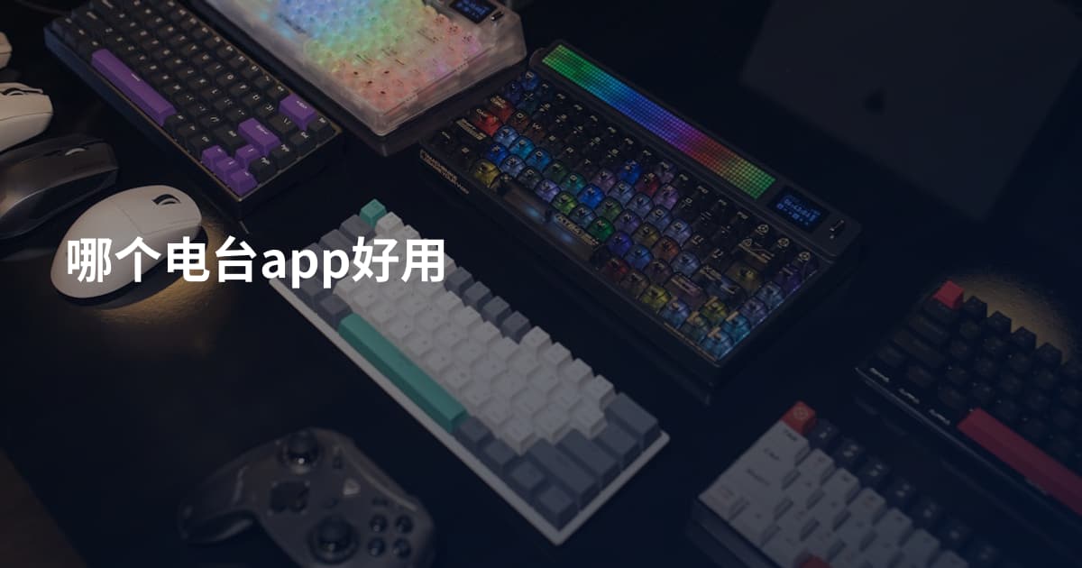 哪个电台app好用
