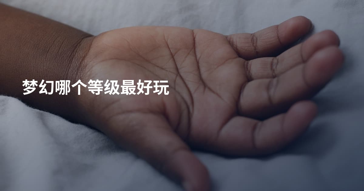 梦幻哪个等级最好玩