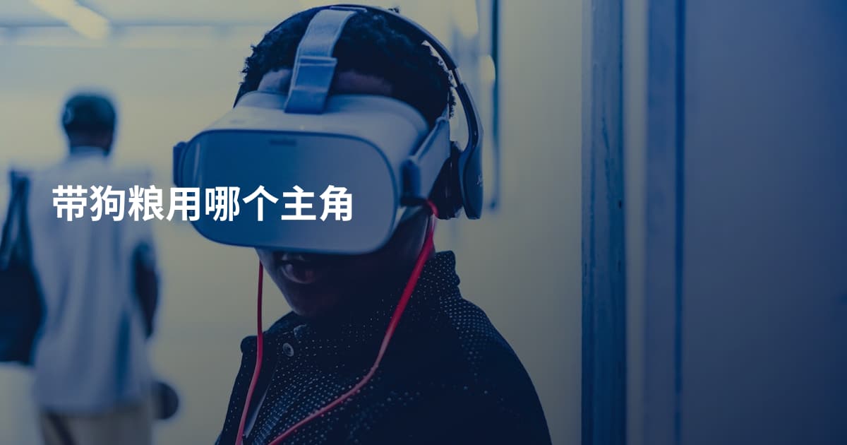 带狗粮用哪个主角