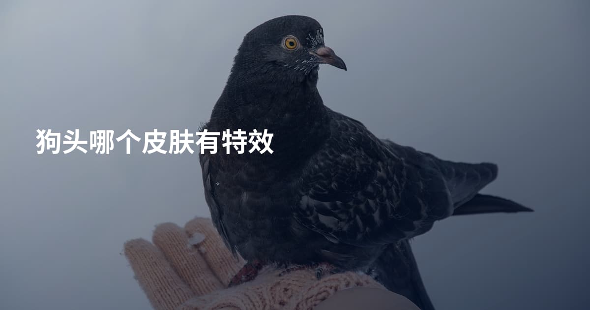 狗头哪个皮肤有特效