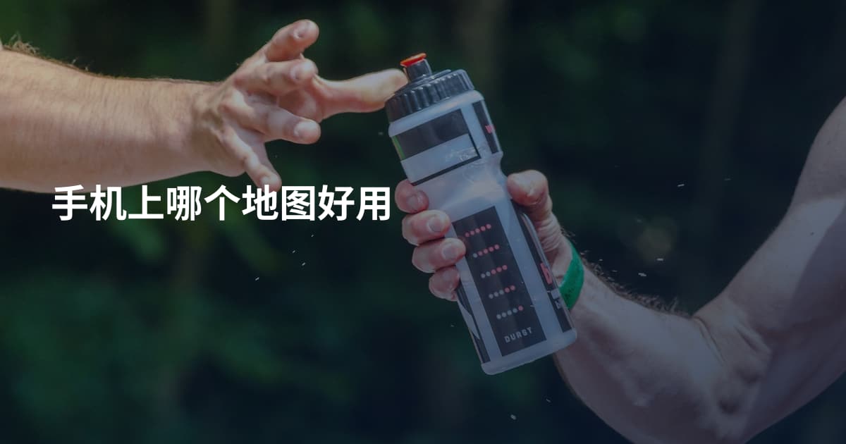 手机上哪个地图好用