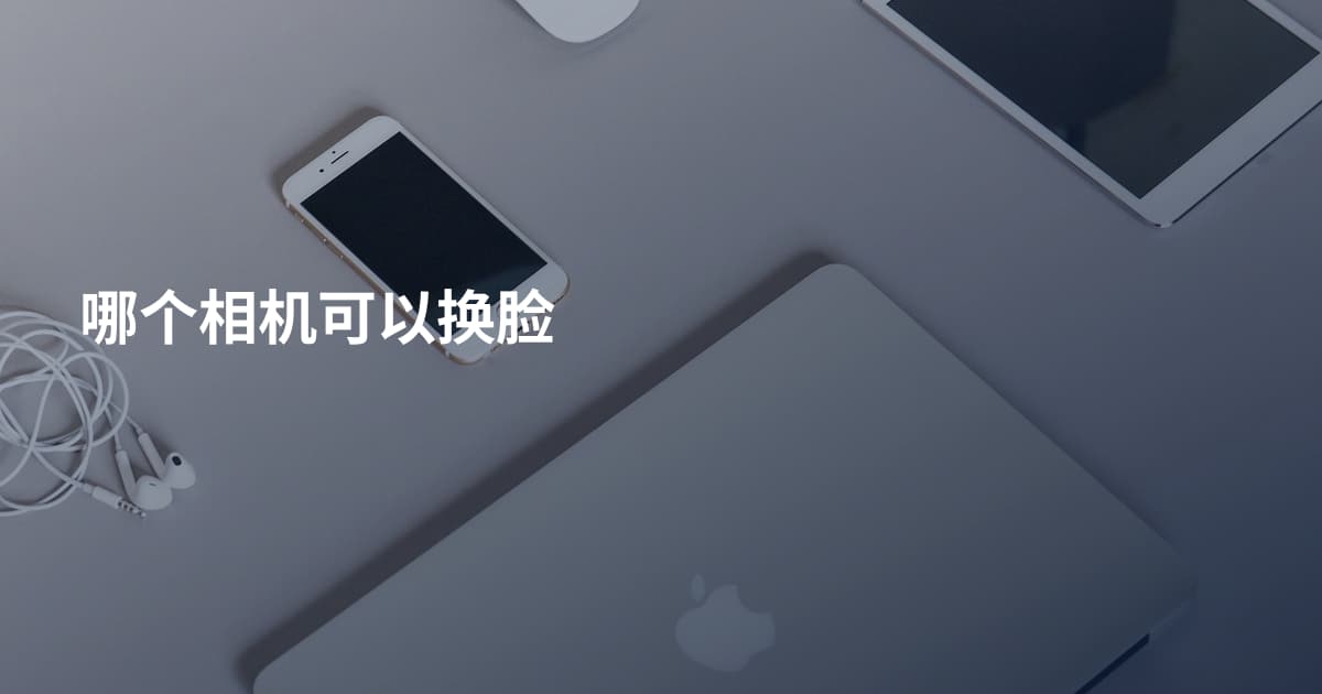 哪个相机可以换脸