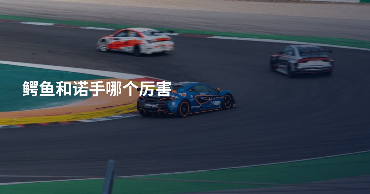鳄鱼和诺手哪个厉害