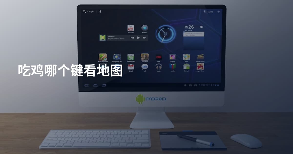 吃鸡哪个键看地图