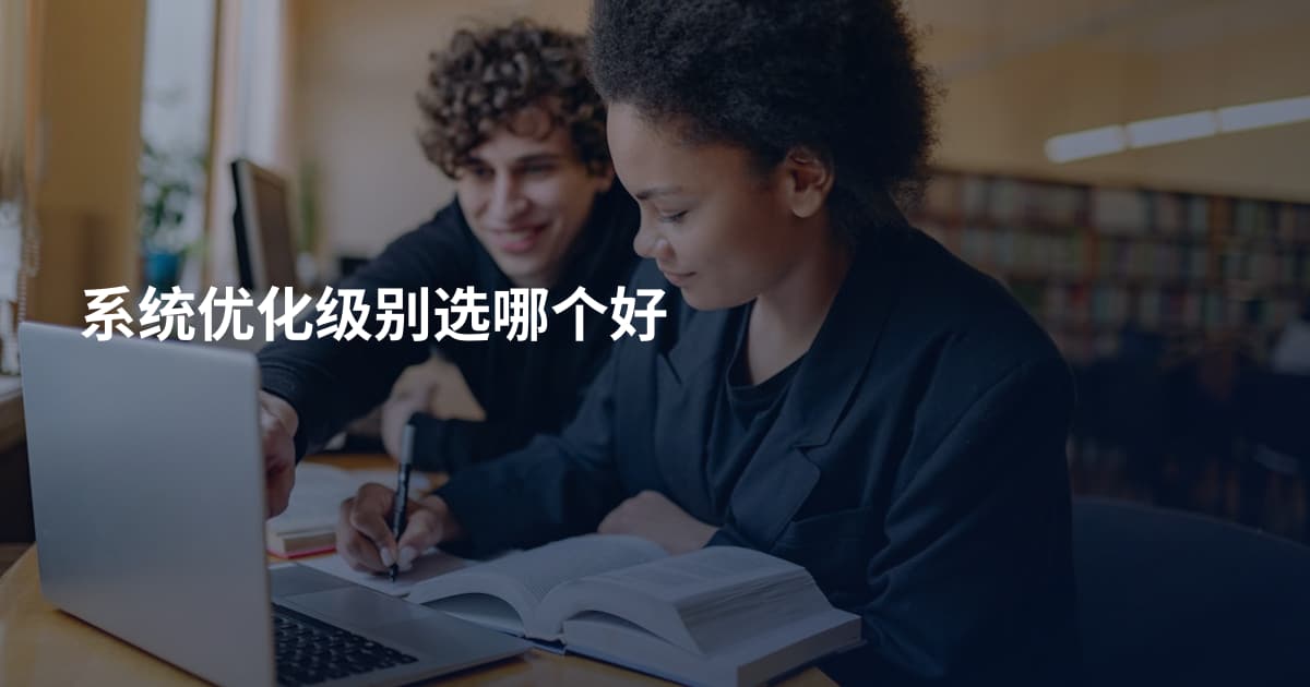 系统优化级别选哪个好