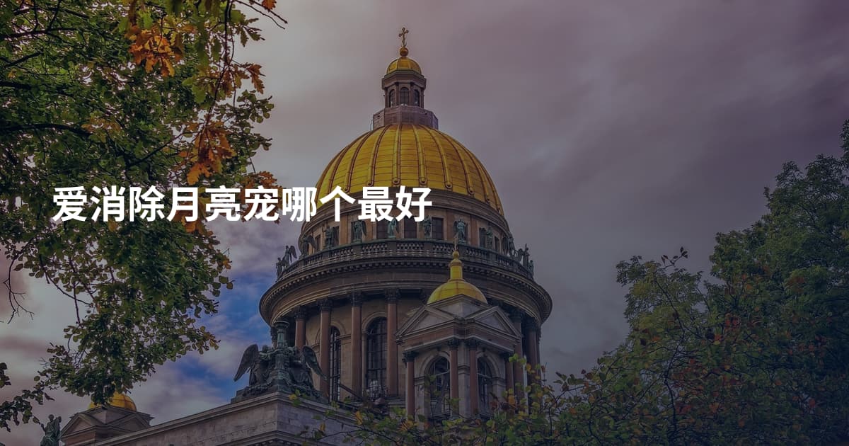 爱消除月亮宠哪个最好