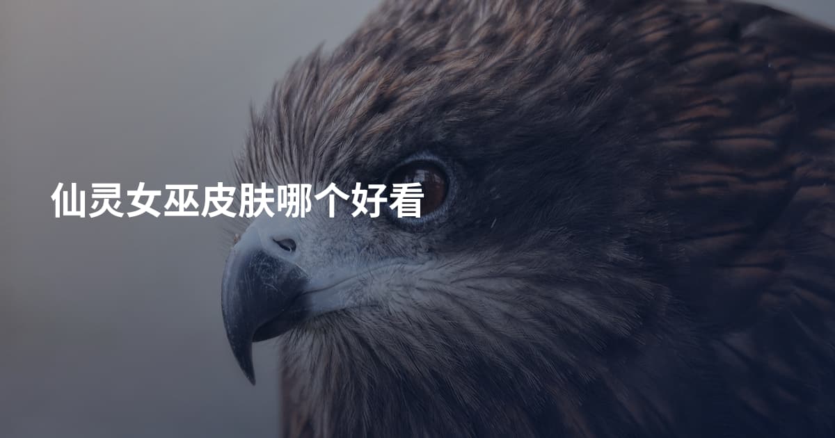 仙灵女巫皮肤哪个好看