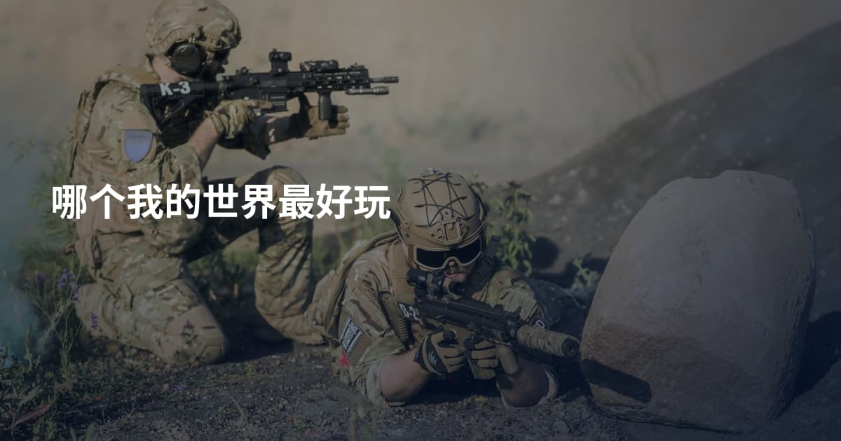 哪个我的世界最好玩