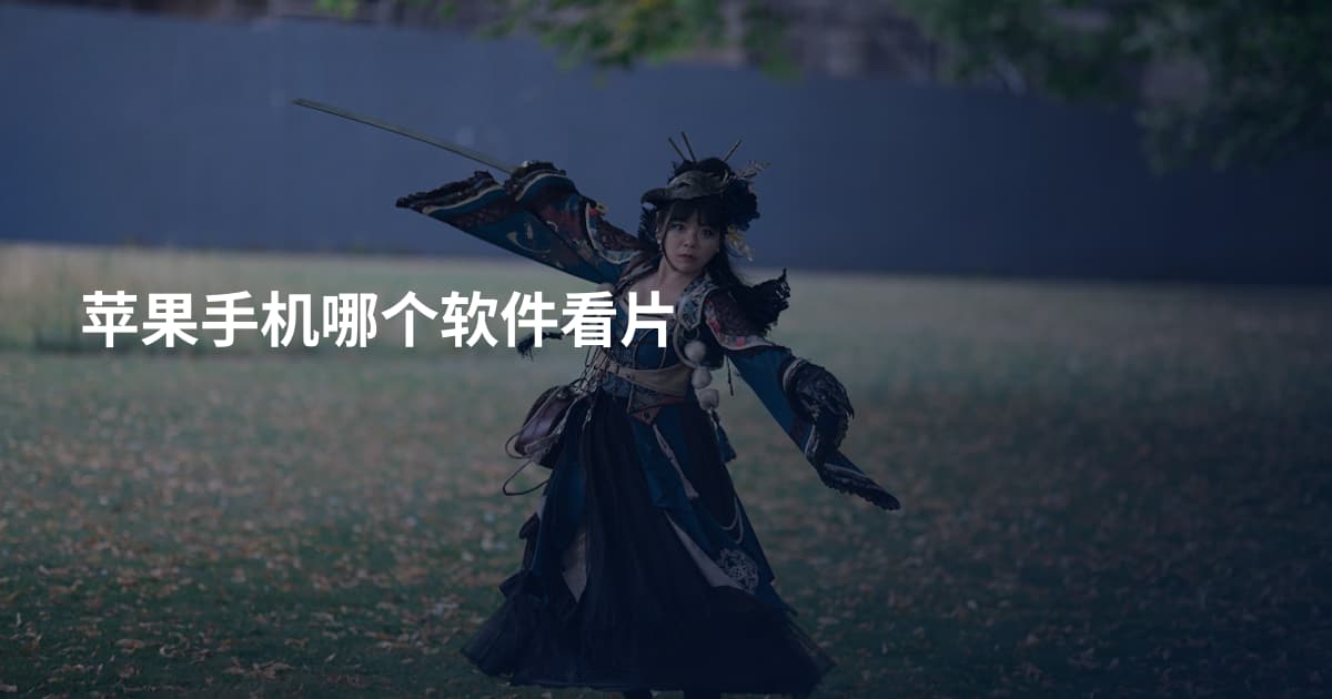 苹果手机哪个软件看片