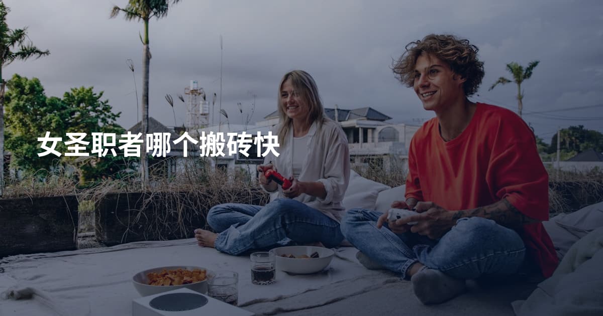 女圣职者哪个搬砖快