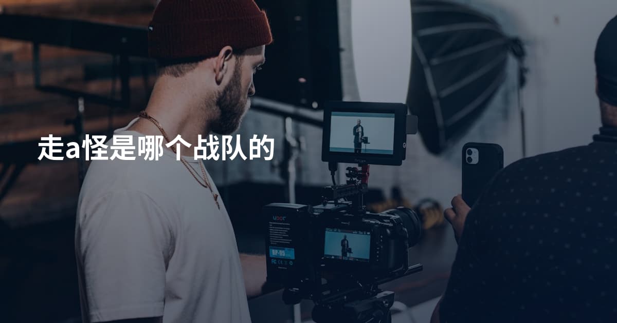 走a怪是哪个战队的