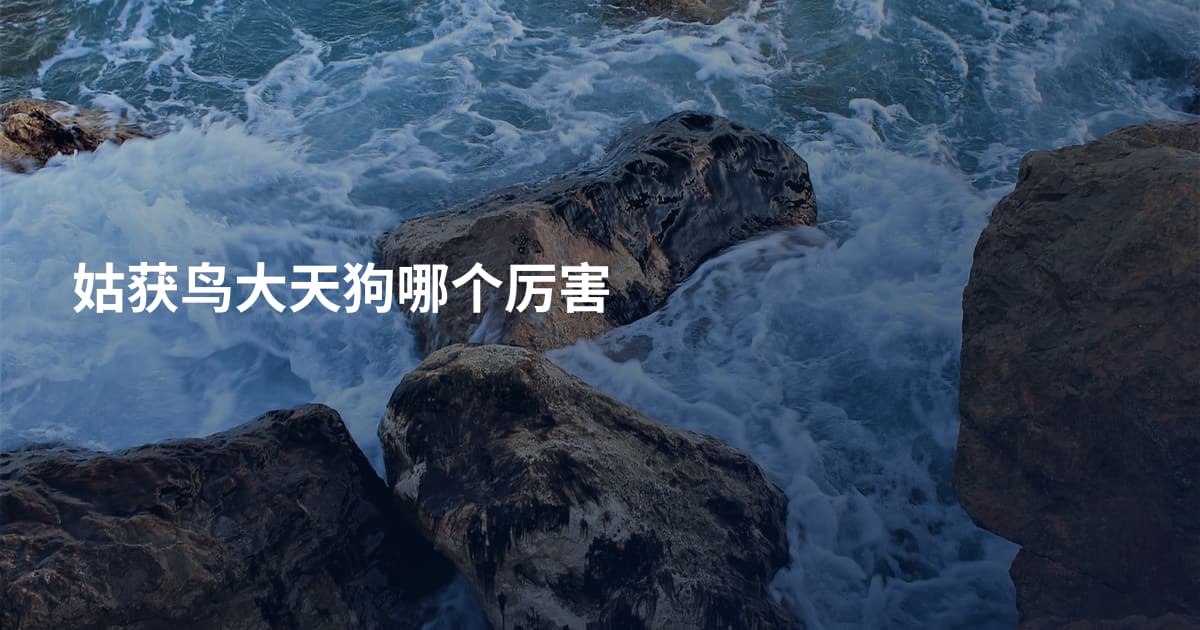 姑获鸟大天狗哪个厉害