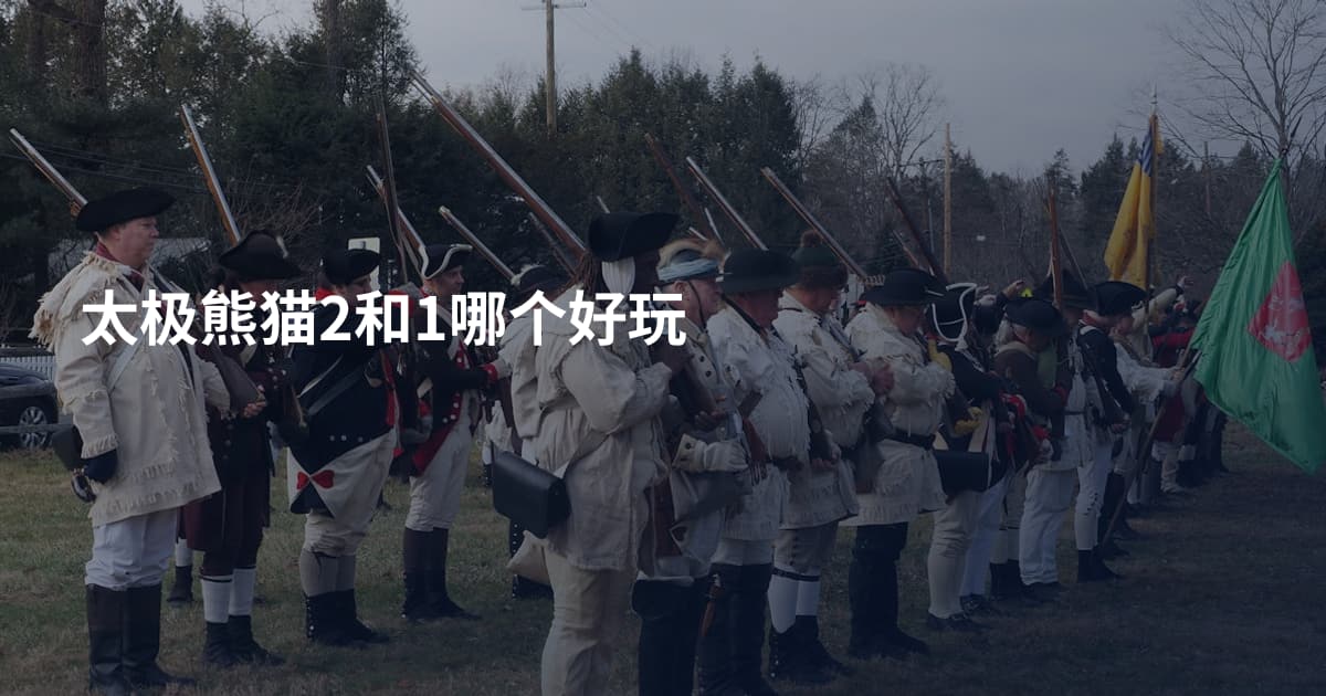 太极熊猫2和1哪个好玩
