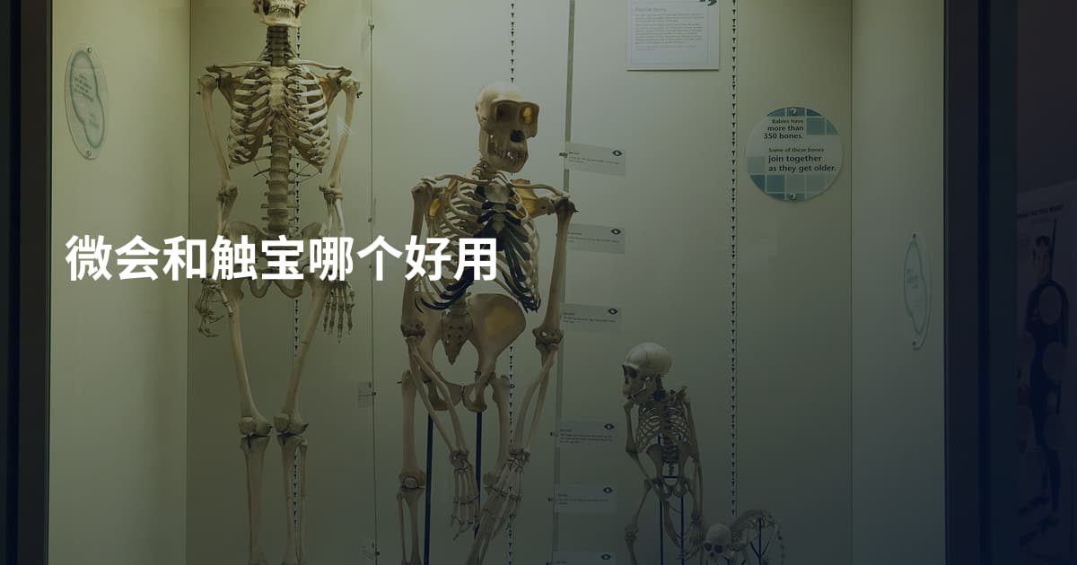 微会和触宝哪个好用