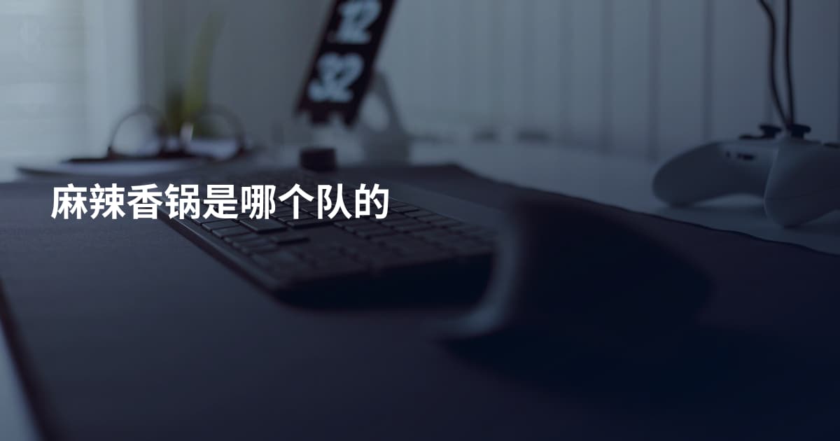 麻辣香锅是哪个队的