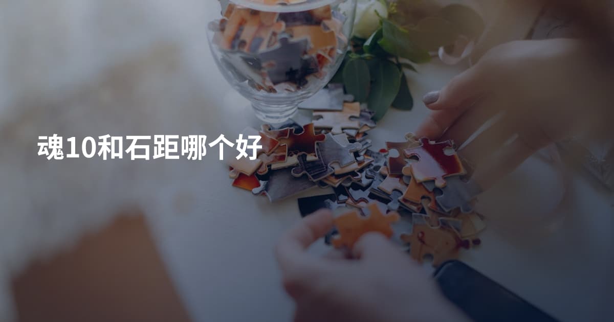 魂10和石距哪个好