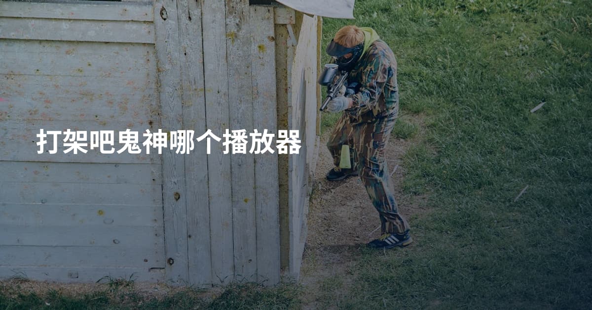 打架吧鬼神哪个播放器