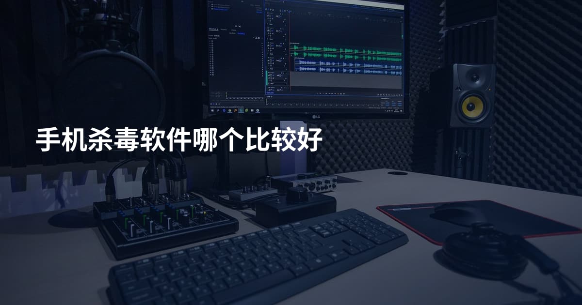手机杀毒软件哪个比较好