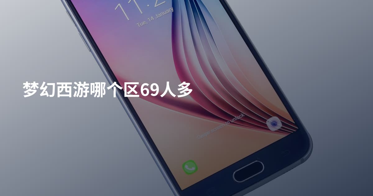 梦幻西游哪个区69人多