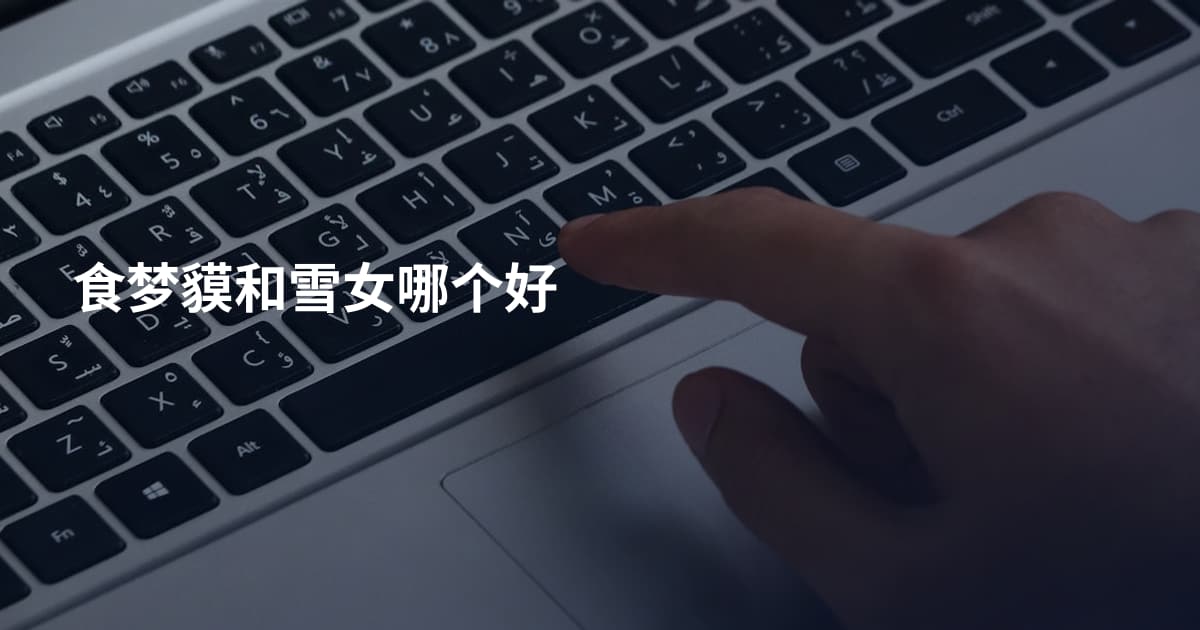 食梦貘和雪女哪个好