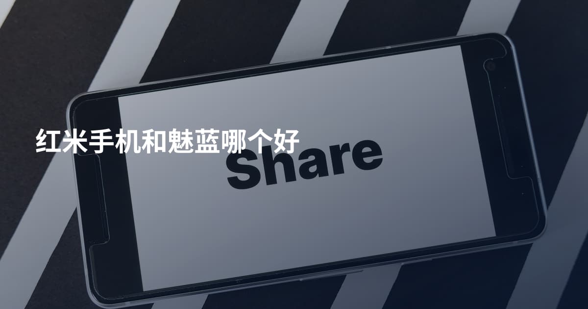 红米手机和魅蓝哪个好