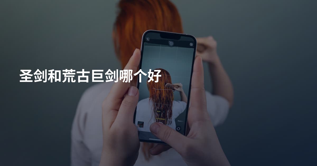 圣剑和荒古巨剑哪个好