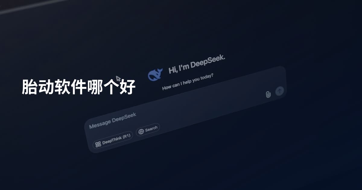 胎动软件哪个好