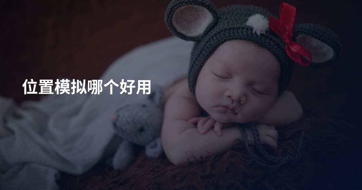 位置模拟哪个好用