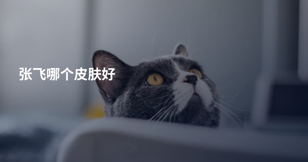张飞哪个皮肤好