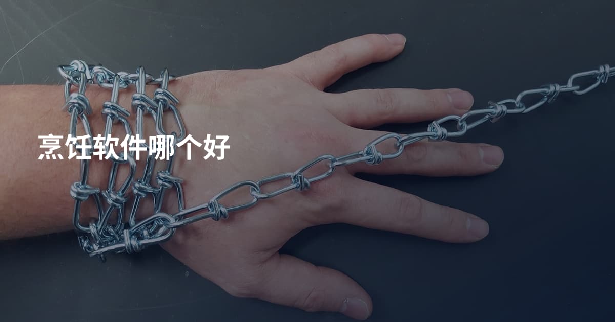 烹饪软件哪个好