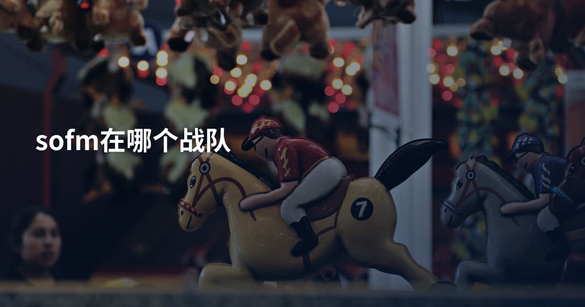 sofm在哪个战队