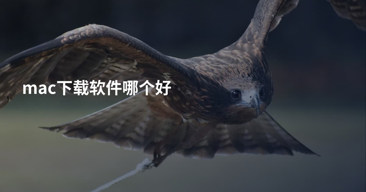 mac下载软件哪个好
