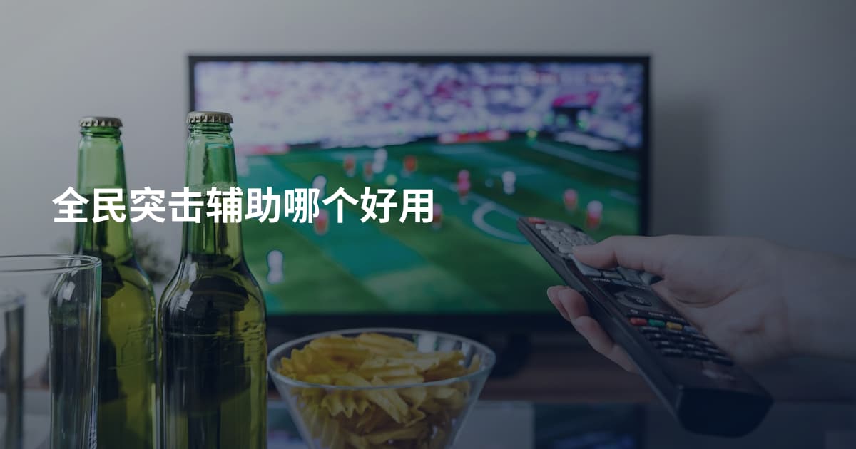 全民突击辅助哪个好用