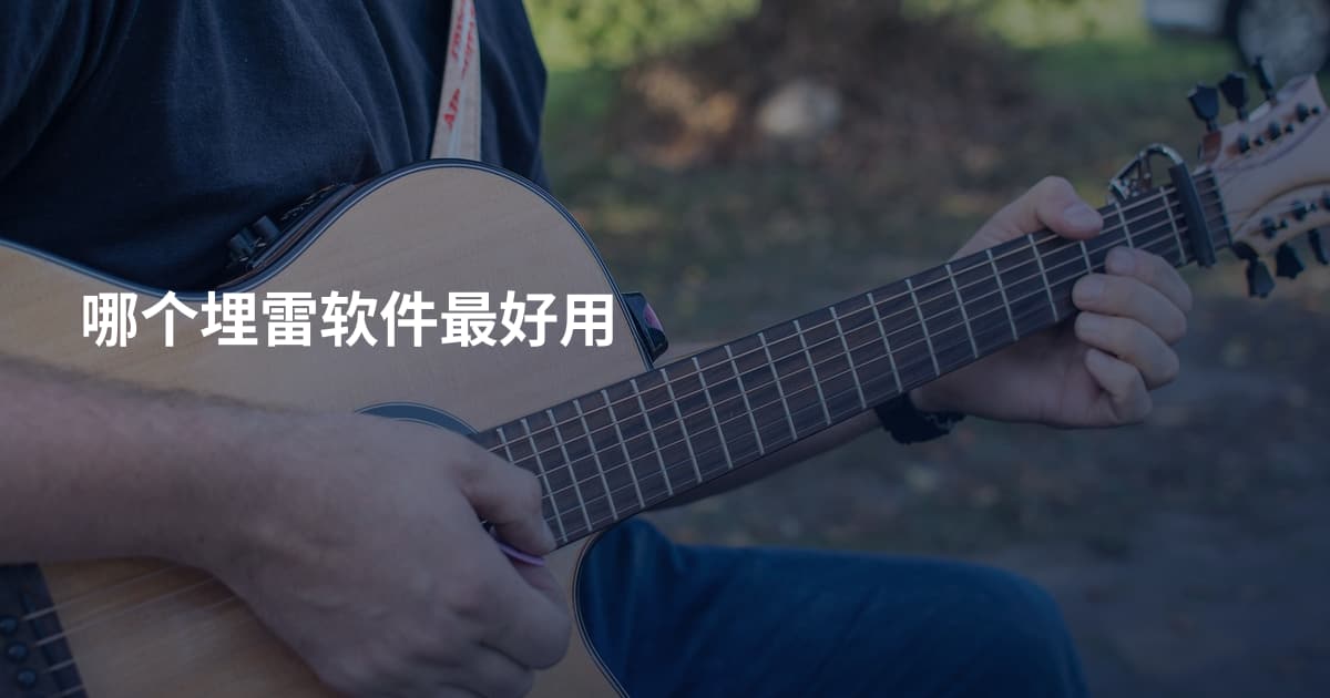 哪个埋雷软件最好用
