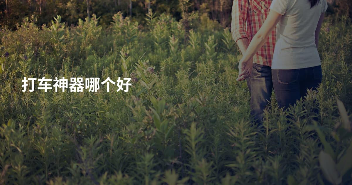打车神器哪个好