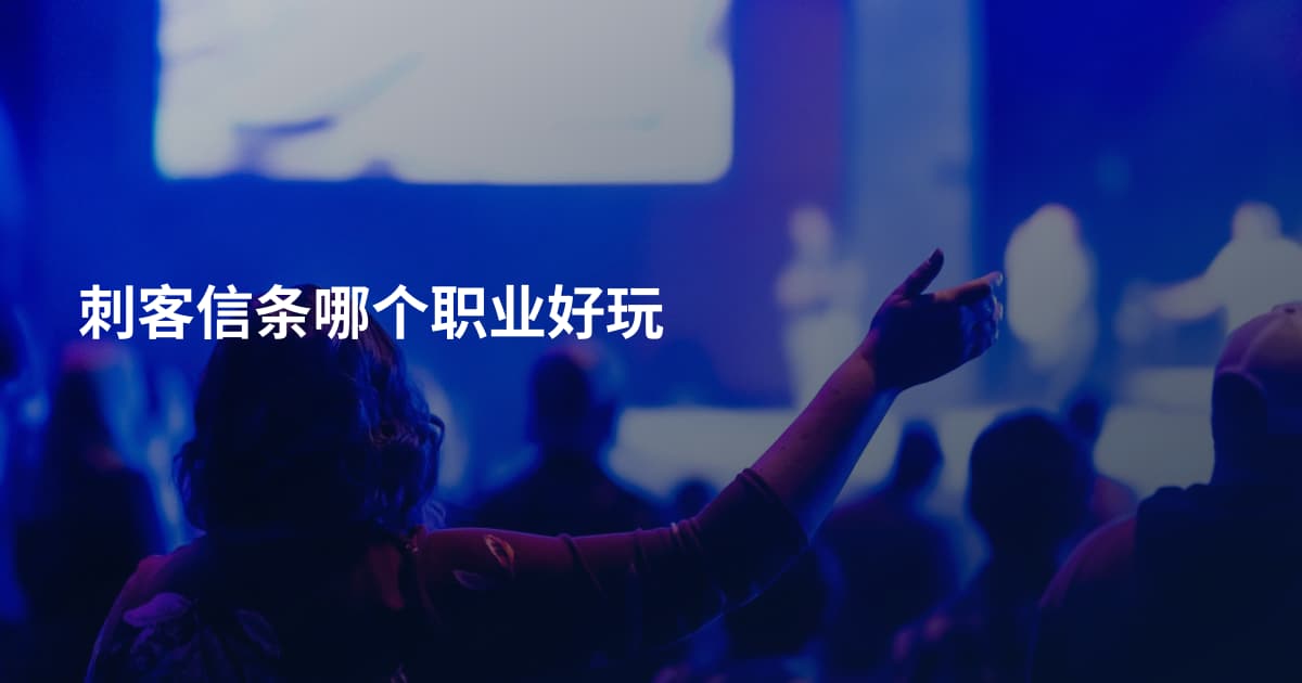 刺客信条哪个职业好玩