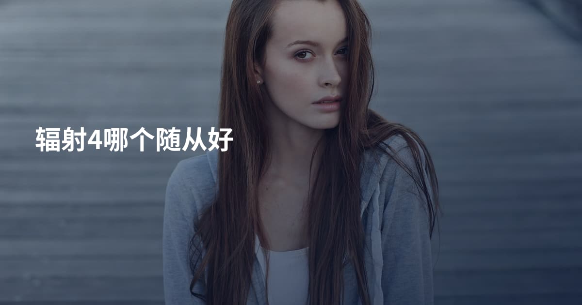 辐射4哪个随从好
